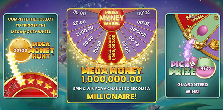 Mega Money Wheel Jeu à Jackpot