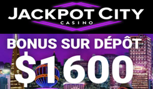 Top Mega Moolah Bonus chez Jackpot City Casino